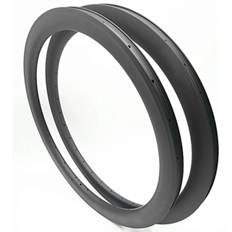 

700c bicycle rim 50mm clincher with brake side disc 23mm depthcarbon rim 900g a pair of rims road bicycle rim