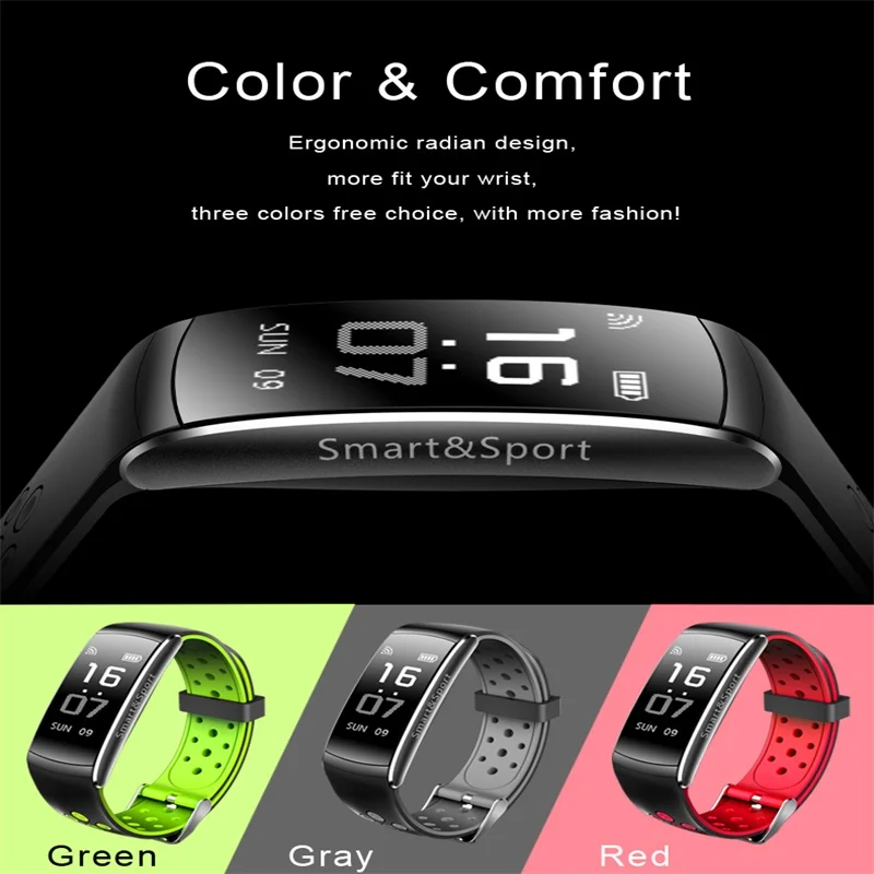 Z11 SmartBand Спорт умный Браслет Приборы для измерения артериального давления