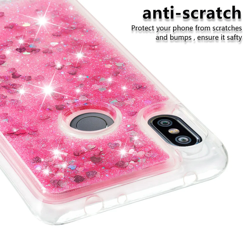Fundas on для Huawei Honor 8A 8C 8X 7X 6A 7A Pro 8 9 10 Lite V10 V20 Coque мягкий чехол Жидкий блеск динамический чехол для телефона