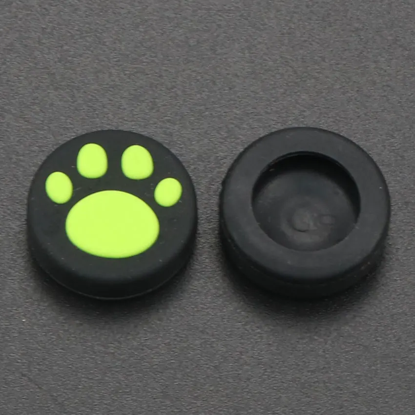 Силиконовый Аналоговый контроллер YuXi в виде кошачьей лапы колпачок для