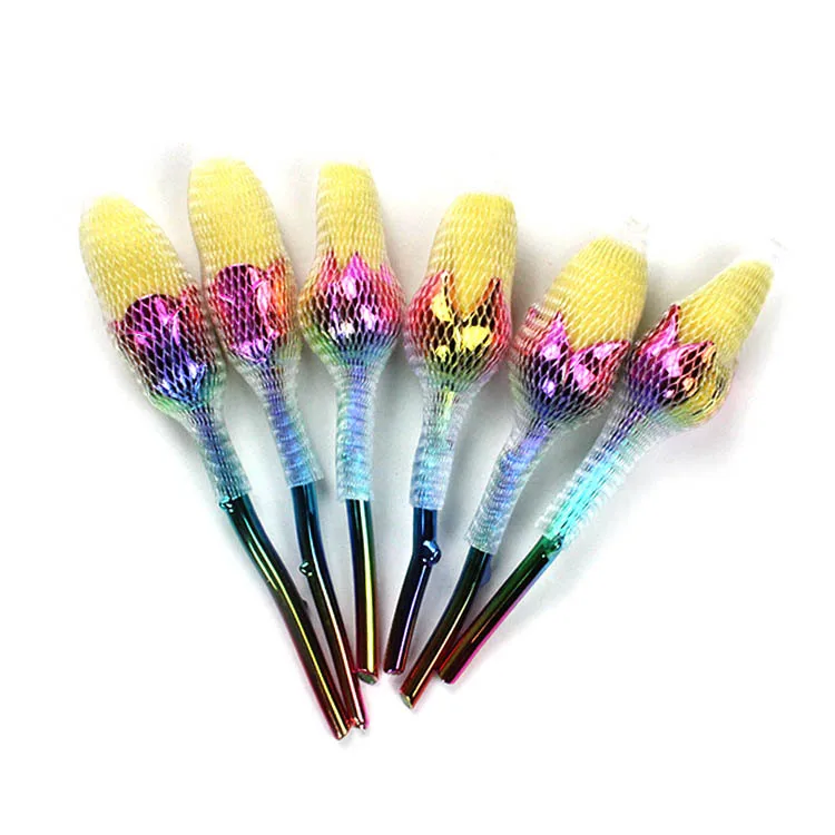 Кисти для макияжа Rose 2018 Professional Creative Cosmetics Tool Eyeliner Shader Natural Synthetic Hair.