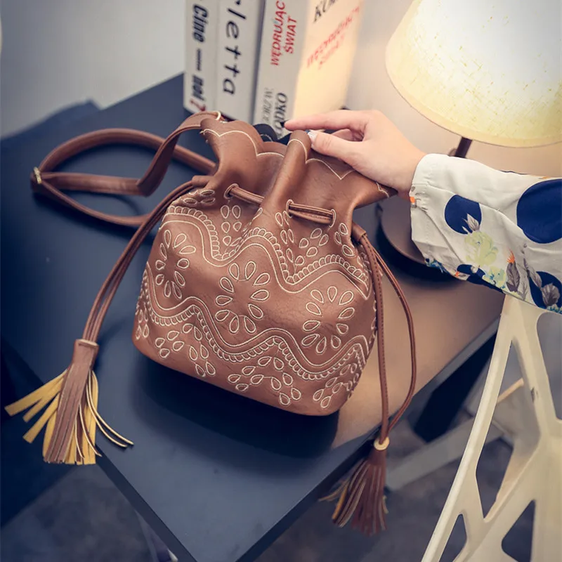 Женщины Дамы Винтаж Кожа сумки На Ремне Сумки Посланник Crossbody сумка|handbag keychain|handbag