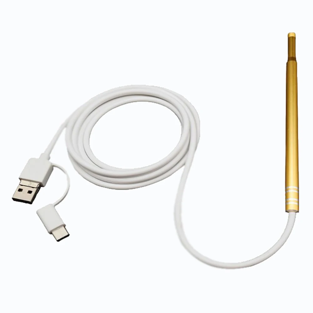 3 в 1 USB порт для очистки ушей эндоскоп HD визуальные уши ложка с мини камерой