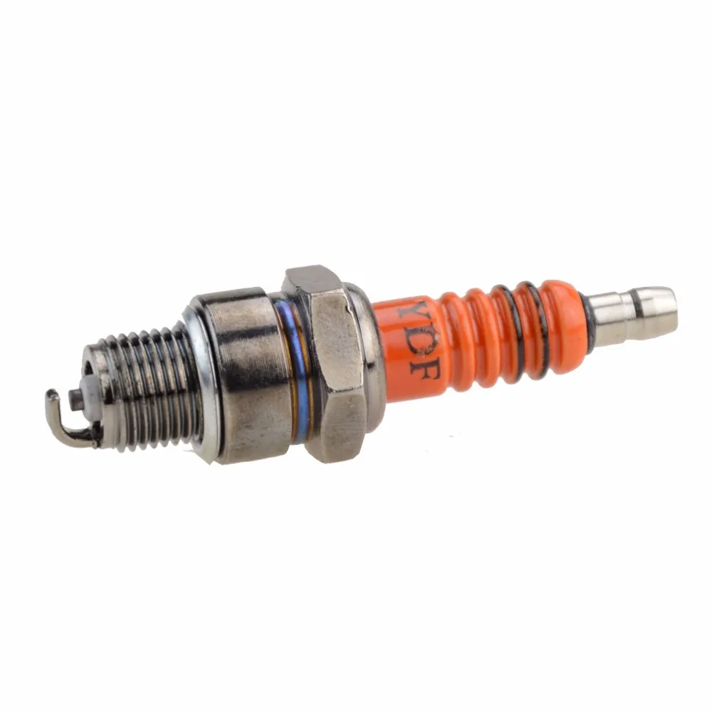 GOOFIT новая свеча зажигания E6TC для 50cc 70cc 90cc 110cc ATV 150 мопед H058 030|spark plug moped|e6tc spark plugatv