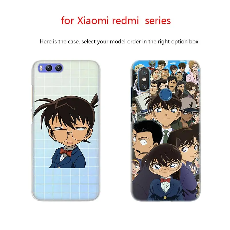 Аниме Детектив Конан мягкий чехол для Xiaomi Redmi 9a 7a 8a Примечание 10 9 8 7 Pro Max 10s 9s 8T Prime 9at