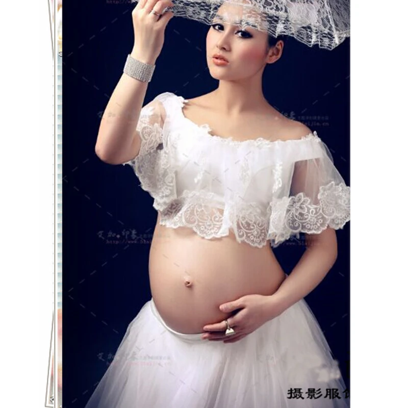 Xiyunle 3 шт кружева материнства фотографии реквизит белый Volie фото платье для