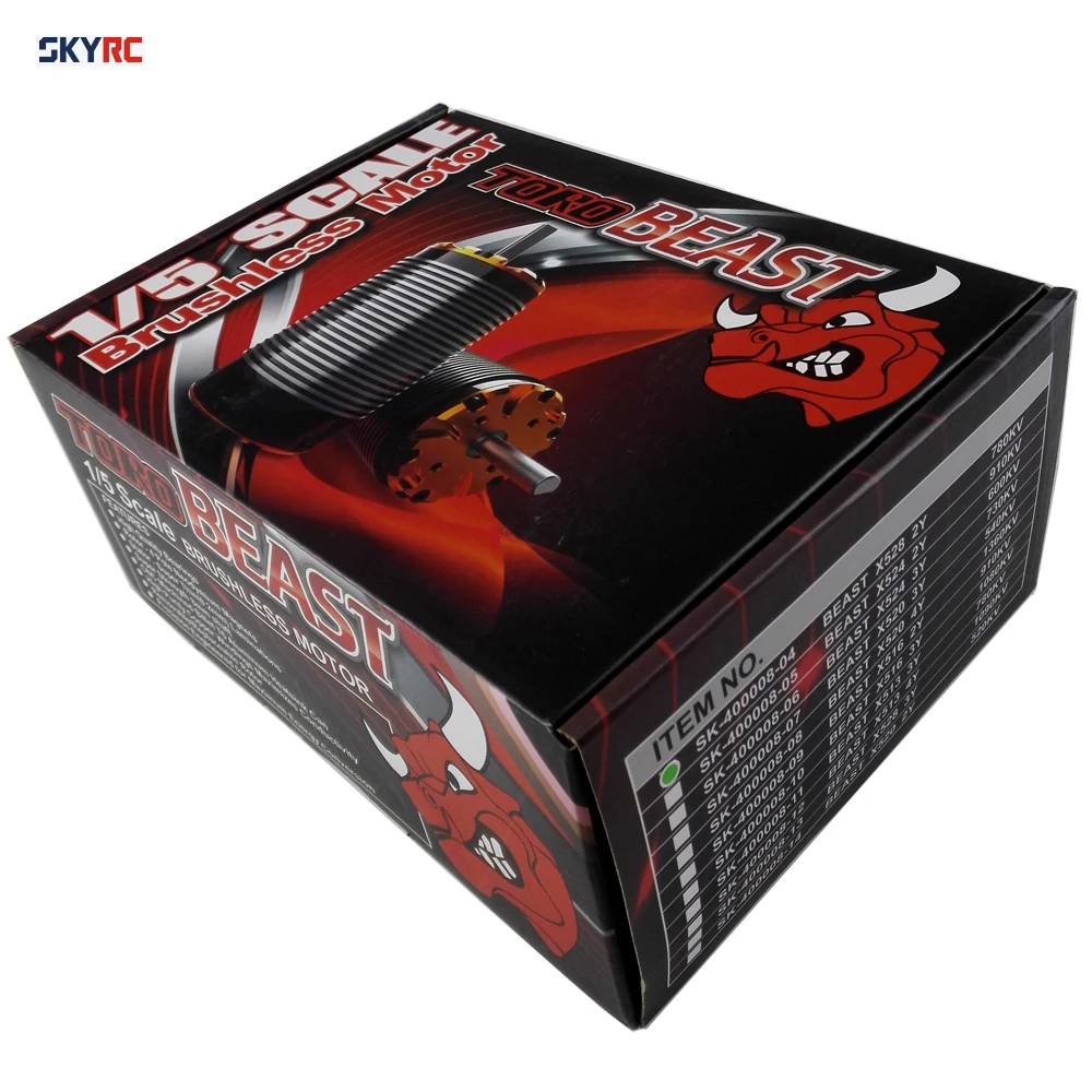 SKYRC rc TORO beast X528 2Y 780kv бесщеточный мотор 1/5 1:5 масштаб автозапчасти