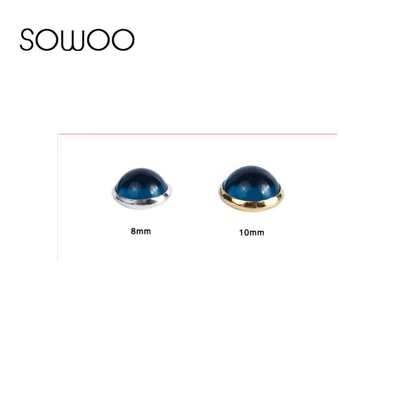 30 шт./лот 8 мм смешанные цвета пришить горный хрусталь с отверстиями полимерный