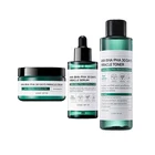 Тоник SOME BY MI AHA BHA PHA 30 Days Miracle 150 мл + Сыворотка Miracle 50 мл + крем Miracle 50 мл, черные точки лечение для устранения акне