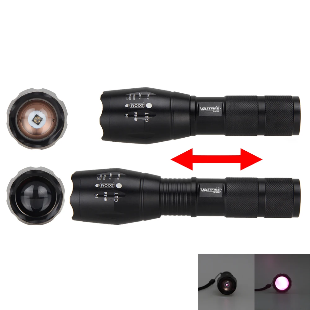 Светодиодный светильник Wepon для охоты с зумом 7 Вт 940nm|zoom zoom|zoom led torchzoom |