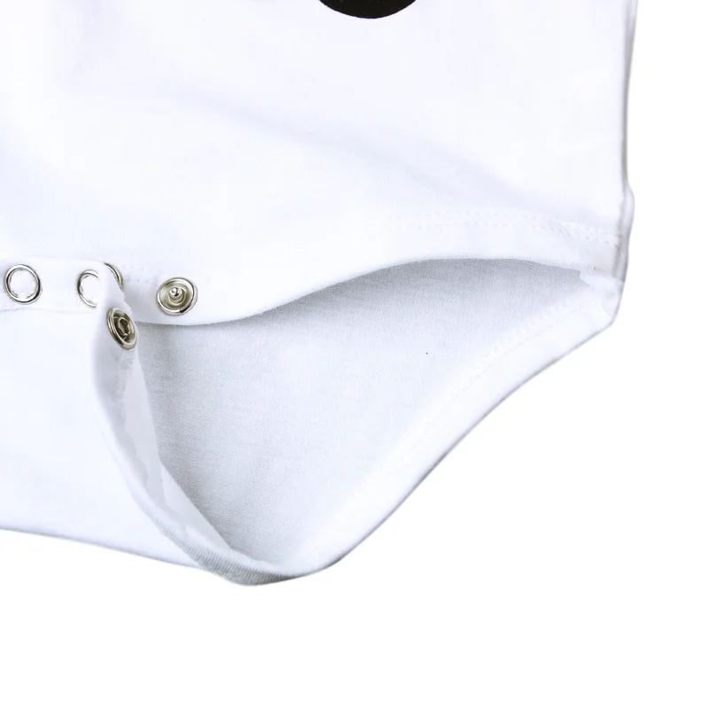 2017 детские летние комбинезоны хлопковая белая цельная одежда для малышей с