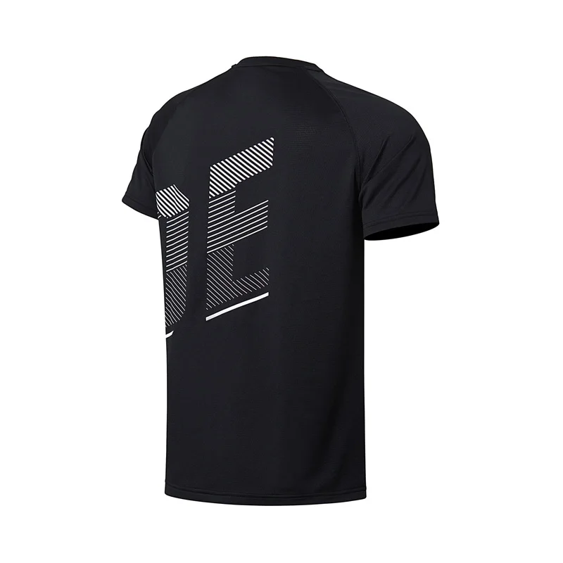 Li Ning мужские баскетбольные футболки из Джерси серии Уэйд Спортивная футболка с