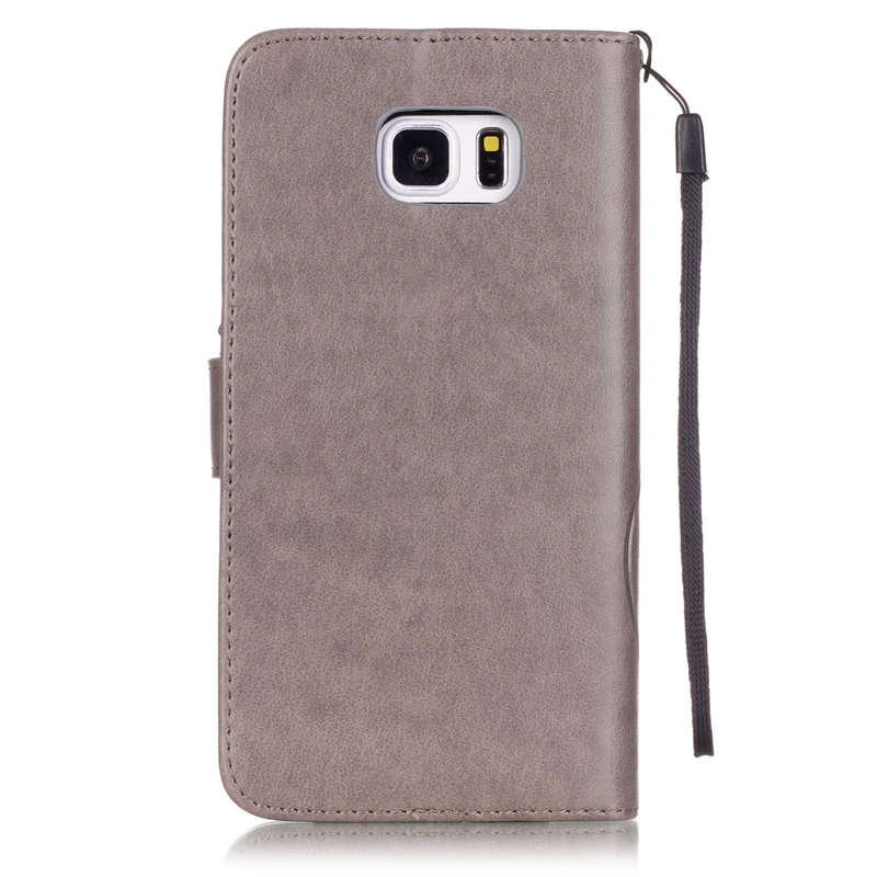 Coque Бизнес ретро искусственная кожа флип Стенд Бумажник Обложка для Samsung Galaxy Note 5