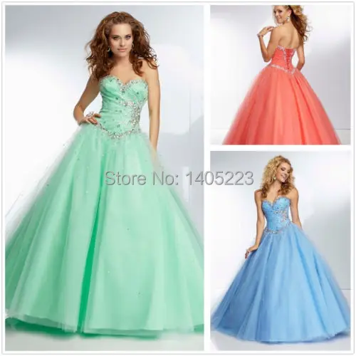 Spaghetti Strap Crystal Beaded Sheer Jeweled Open Back Long Sexy Ball Gown Prom Dresses | Свадьбы и торжества
