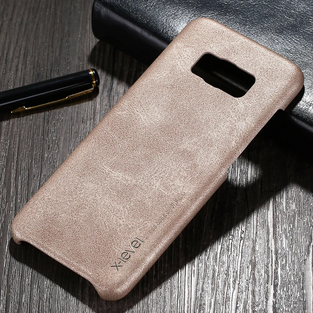 Чехол из кожи X-Level для Samsung Galaxy S10 Plus, задний чехол, сумки для мобильного телефона Note 9.