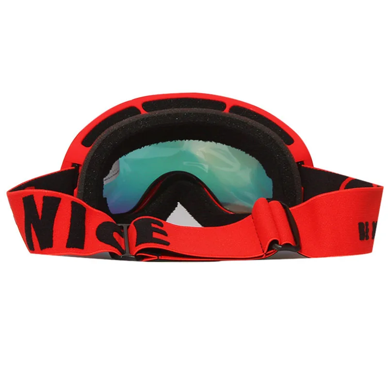 Новые UV400 противотуманные двухслойные мужские лыжные очки большие линзы Лыжная маска очки снежные очки для сноуборда зеркальные очки с покрытием