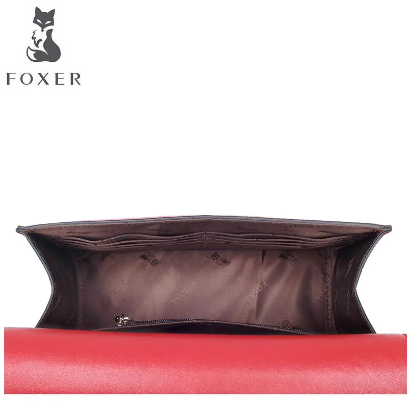 FOXER темперамент невесты Портативная сумка 2019 новая женская на плечо простая