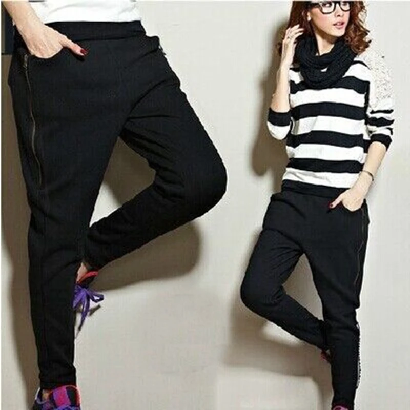 

Spring And Autumn Hip Hop Dance Harem Pants Women Nice Loose Plus Size Female Trousers Casual Skinny Pants