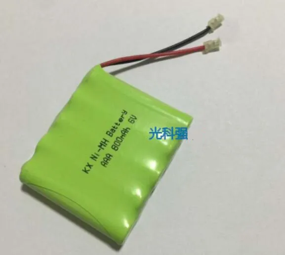 Бесплатная доставка 6V AAA Ni MH 800mAh аккумуляторные батареи перезаряжаемые