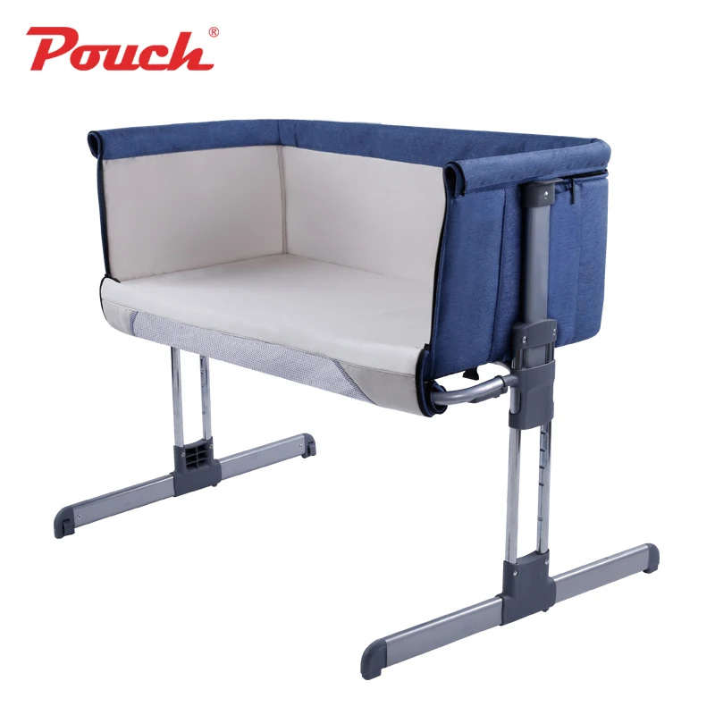 Pouch H05 Baby Portable Bed connected with parents' normal big bed Infant Travel Sleeper Cot breathable folding crib | Мать и ребенок