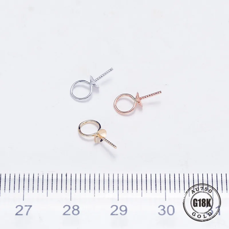 Однотонная желтая осветительная чашка 18k и колпачок с бусинами для ожерелья