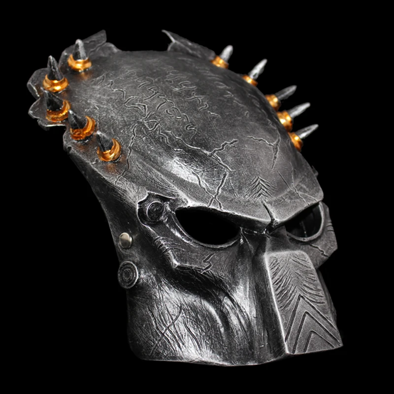 Alien VS Predator Warrior Deluxe Movie Alien Mask забавные страшные маски хищника для взрослых Карнавальный маскарадный костюм на Хэллоуин