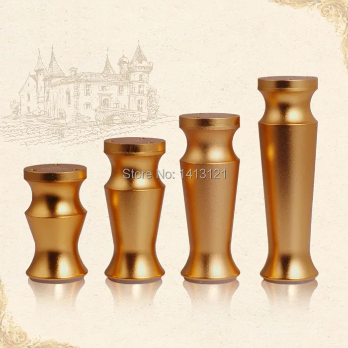 

8cm Space aluminum furniture leg foot European bed TV cabinet coffee table sofa bookcase support leg hardware part