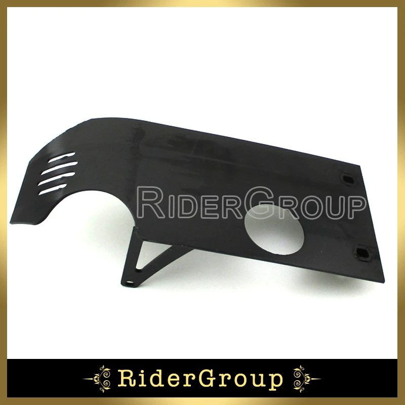 Черная Алюминиевая противоскользящая пластина двигателя для Honda CRF50 XR50 2000 2001 2002