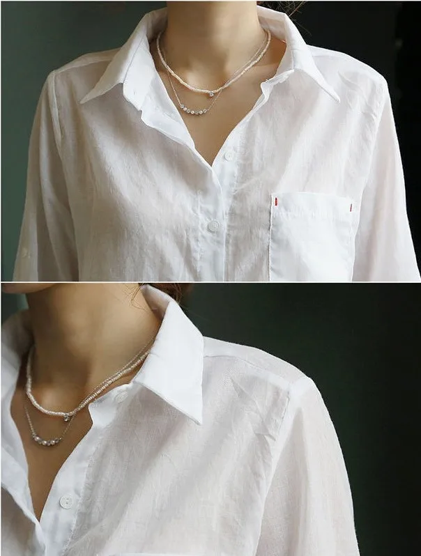 Чистый белый карманный площадь лето новое искусство вентилятор сяоцин новый