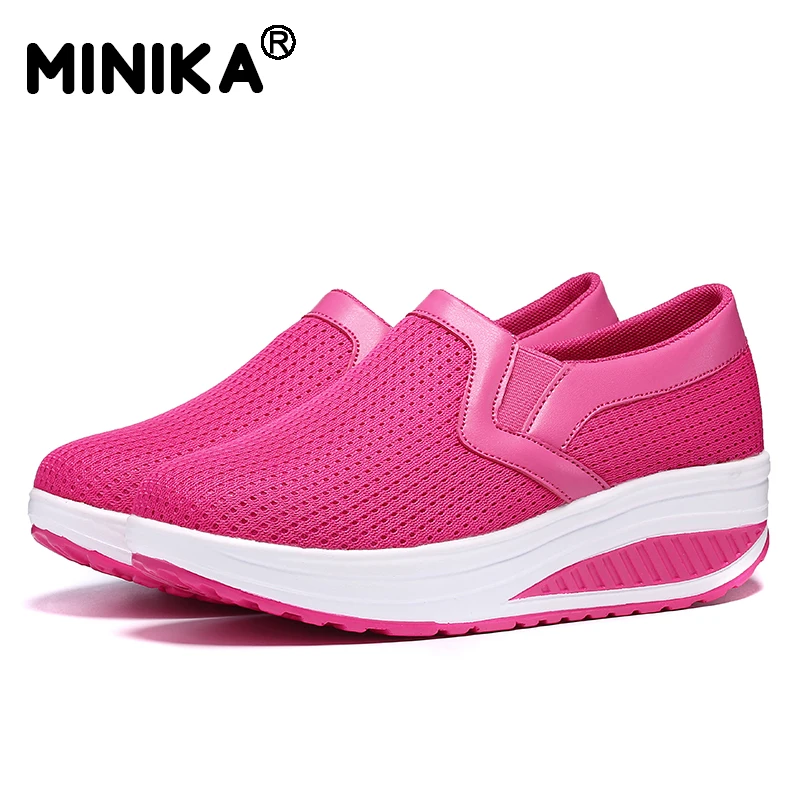 Minika/Женская обувь Повседневные кроссовки на платформе Женская