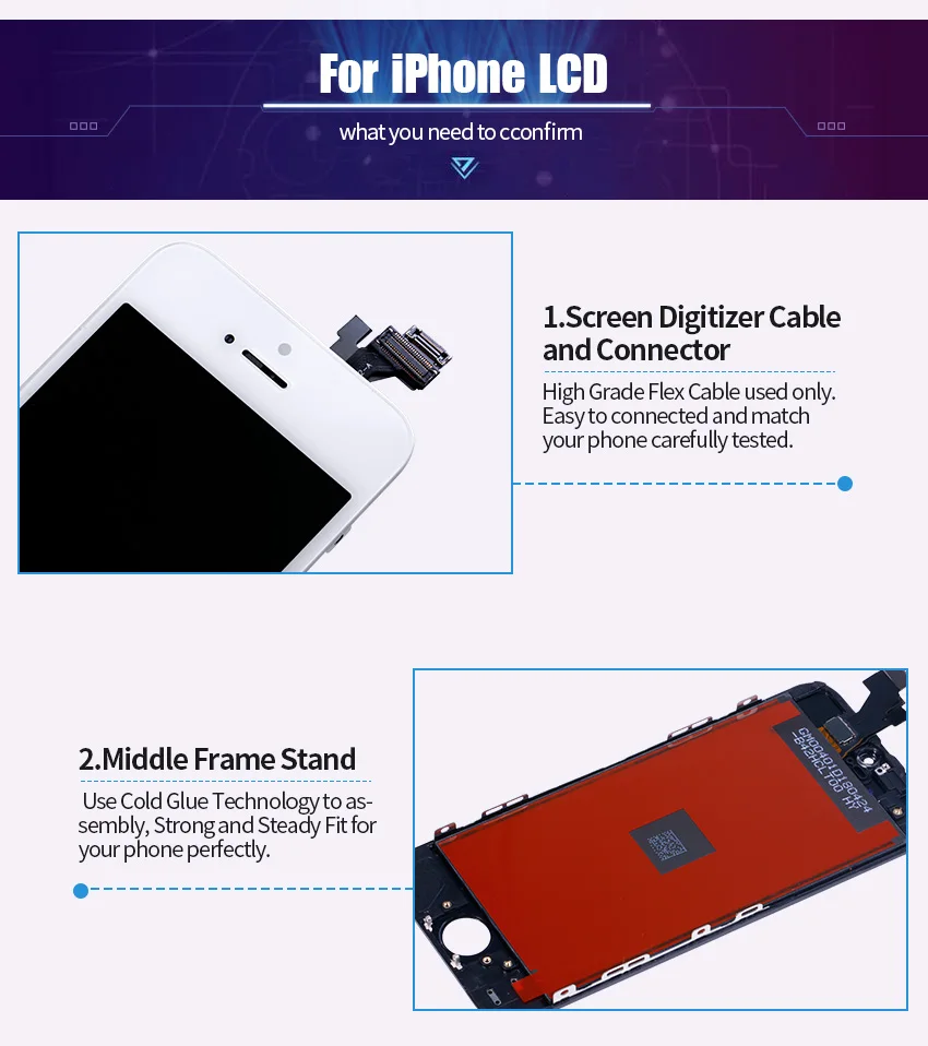 AAA+++ класс ЖК-экран для iphone 5s дисплей сенсорный дигитайзер сборка Замена для iphone 5 SE Модуль черный и белый цвет