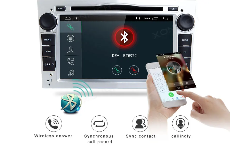 2 Din Android 8,1 Автомобильный мультимедийный плеер для Opel Astra H Vectra C Zafira b Corsa C D G Meriva Vivaro gps навигация Радио DVD
