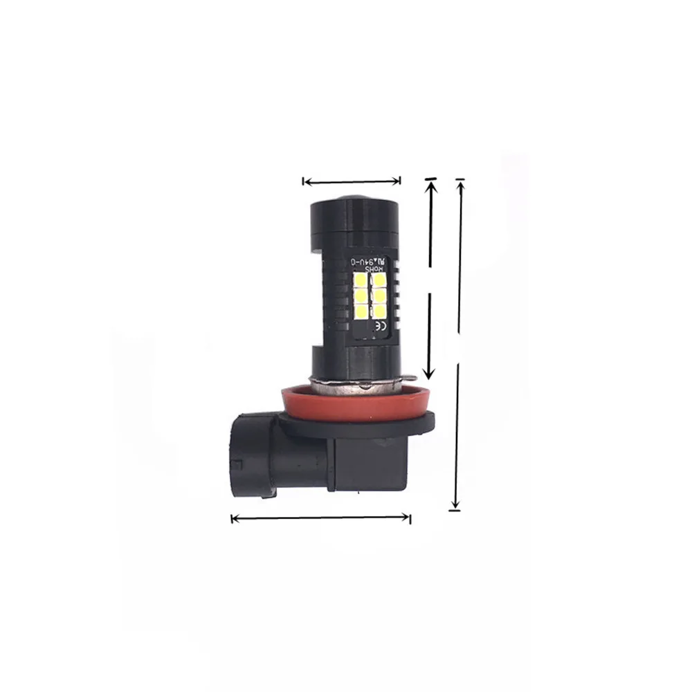 2X светодиодные противотуманные фары 1200LM 6000K Белый H11 12V 24V для Honda Odyssey 2004 2005 2006 2007 2008