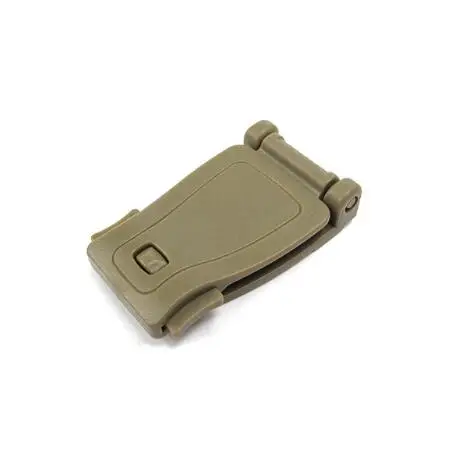 khaki Пряжка комплект Bushcraft подключения molle Прикрепите ремешок ссылка тактический рюкзак сумка лямки сайт webdom ремешках застежки аксессуары для кемпинга - Цвет: khaki