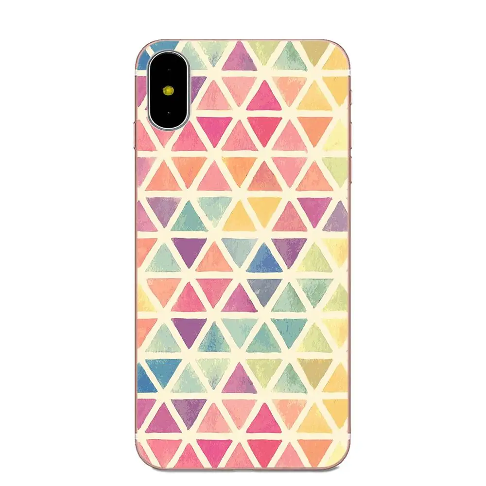 Colorful Moroccan Pink Purple Aqua Boss For Galaxy Grand Alpha G850 Core2 Prime S2 I9082 A3 A5 A7 On5 On7 2015 2016 2017 | Мобильные