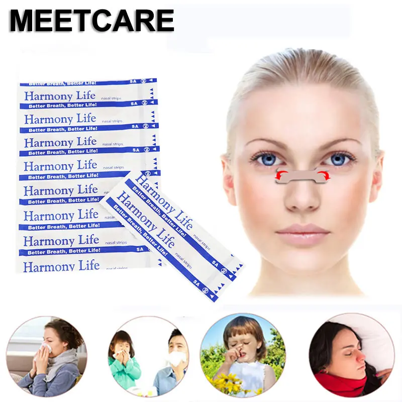 10 шт./лот носовые пластыри против храпа полоски облегчающие храп улучшающие