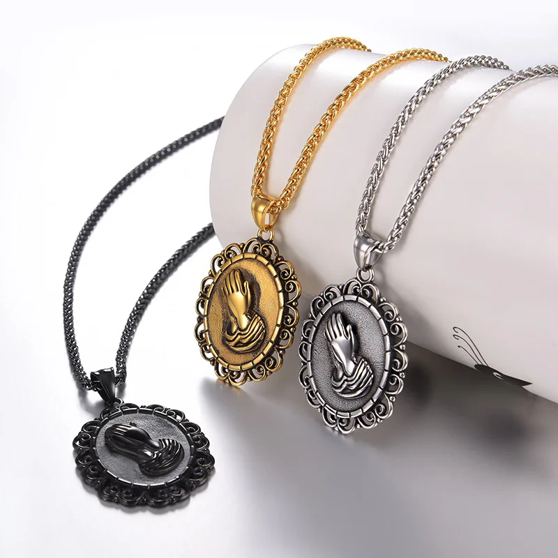 Мужская цепочка из нержавеющей стали в стиле хип хоп|Ожерелья с подвеской| |