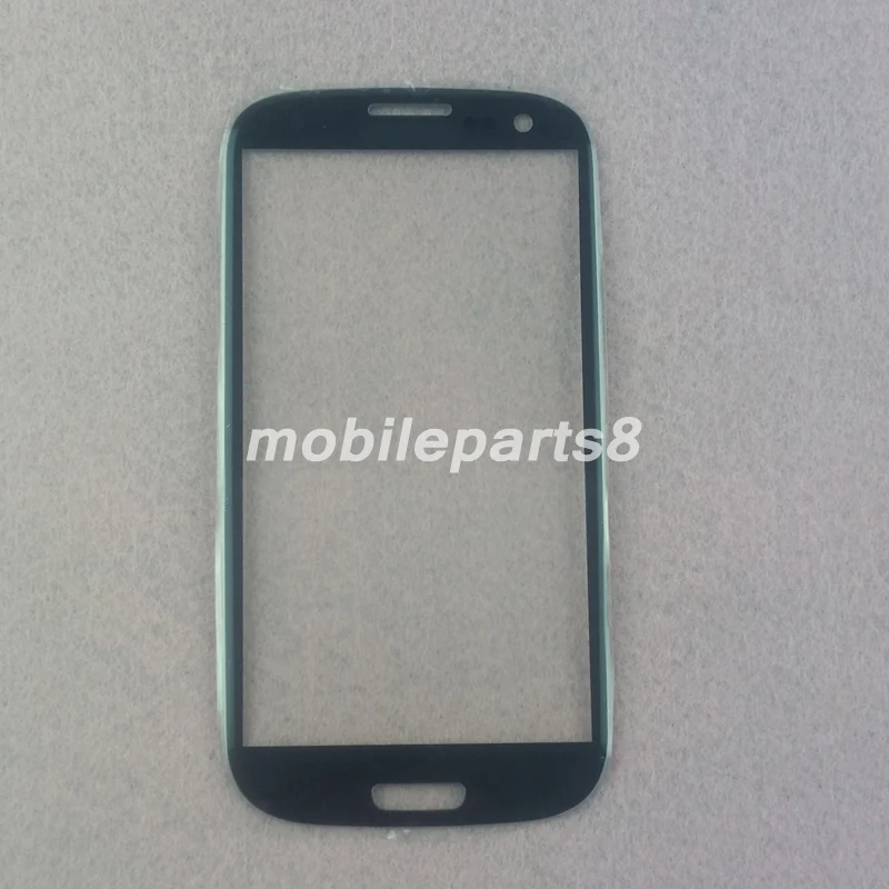 10 шт./лот высокое качество S3 i9300 дигитайзер стекло для samsung galaxy s3 передний экран