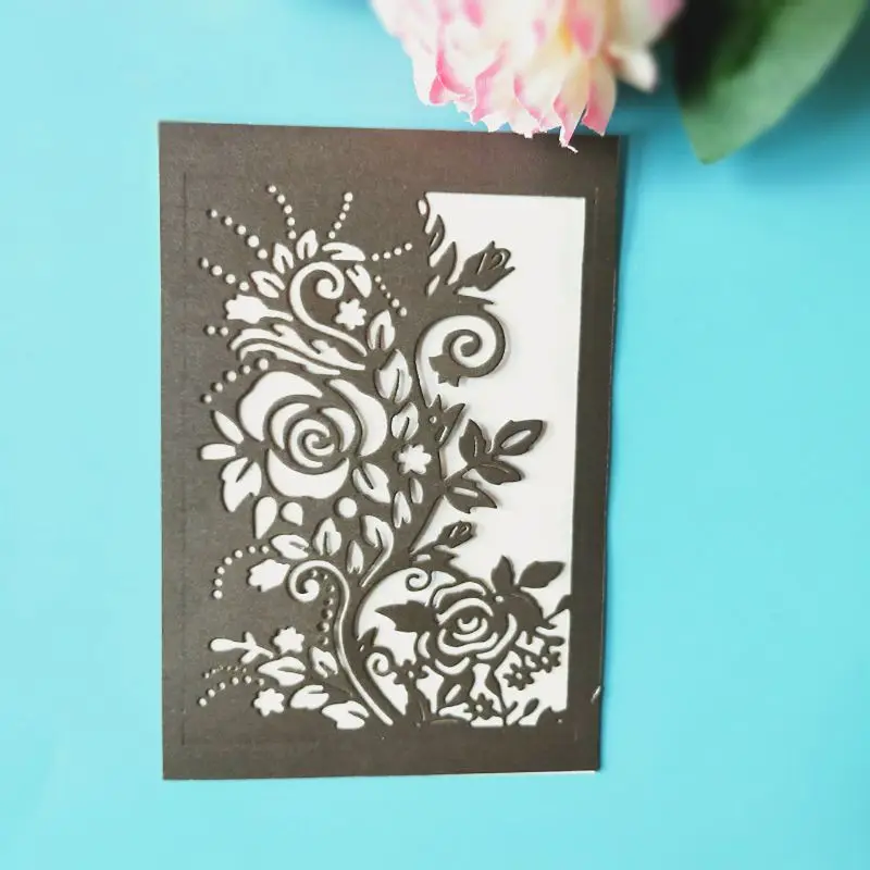 Крышка металлический Трафаретный вырубной штамп трафарет для скрапбукинга