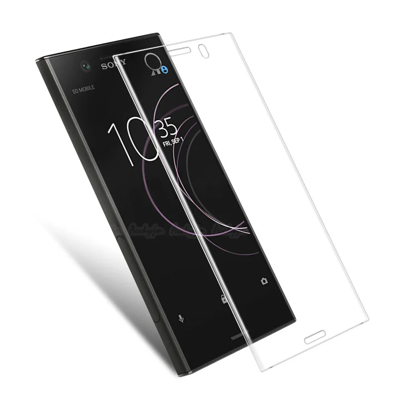 UVR для sony XZ1 XZ 1 Compact 3D полное покрытие переднего экрана протектор Закаленное стекло для sony XZ1 XZ1C защитная пленка на переднюю панель