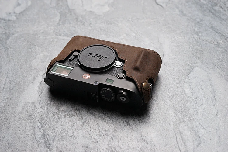 Mr. stone бренд натуральная кожа ручной работы чехол для камеры Leica M10 сумка половина тела Нижняя крышка