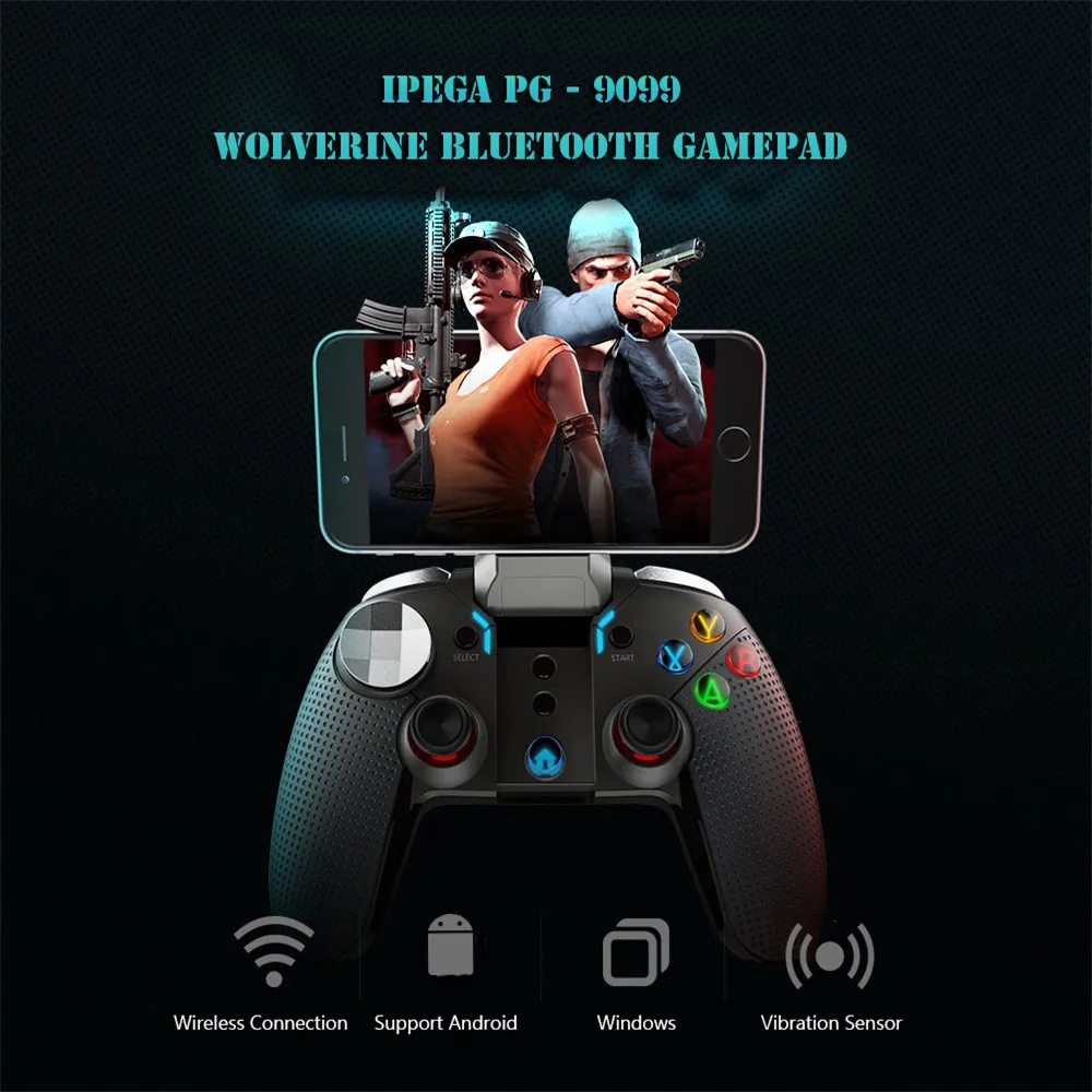 IPEGA PG 9099 Draadloze Bluetooth геймпад умный джойстик для Slimme telefoon PC met telescopic Houder|Геймпады| |