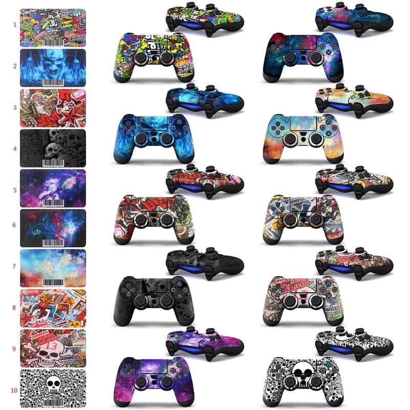 Виниловые декоративные наклейки для контроллера Playstation 4 PS4 | Электроника