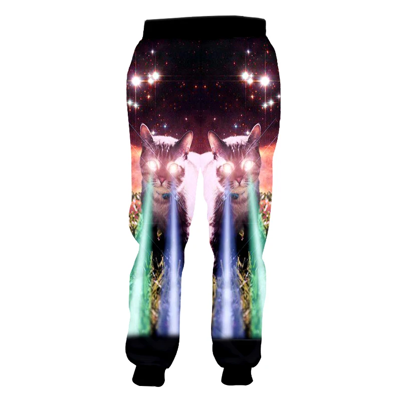 OGKB Новое поступление мужские забавные принты галактика пространство 3D