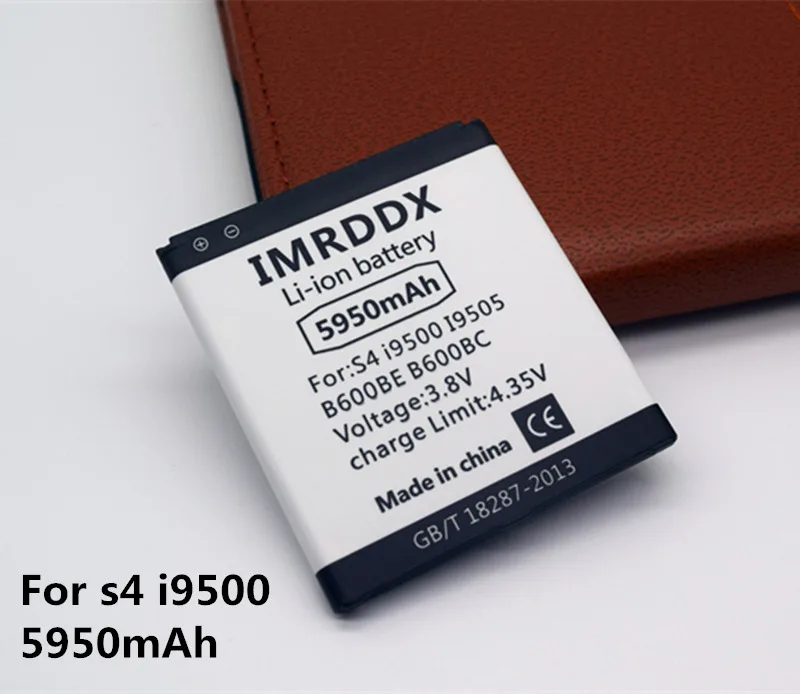 IMRDDX 5950mAh B600BC B600BE B600BU For Samsung S4 Battery i9502 i9508 i959 i9158 i9506 Active I9295 i9505 i9500 | Мобильные