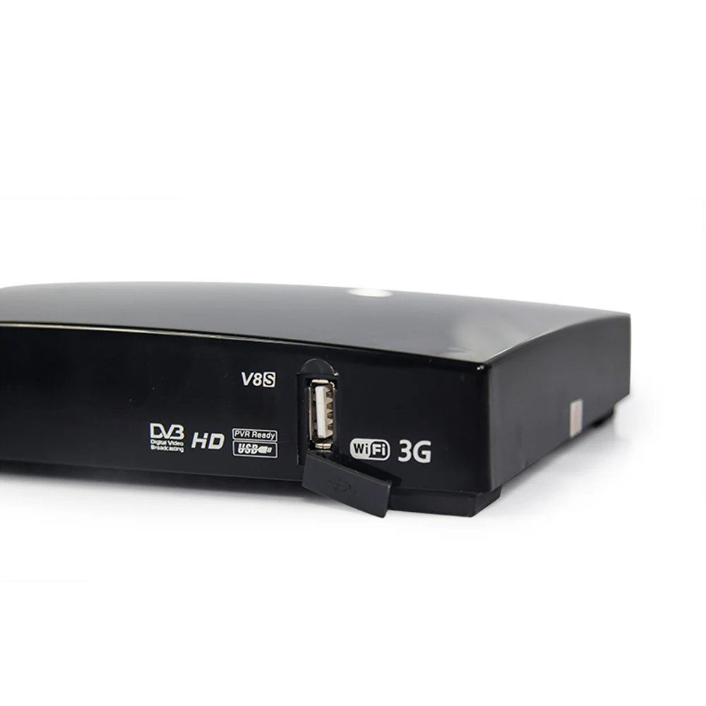 V8S спутниковый ресивер DVB S2 Full HD 1080P Inb декодер MPEG 5 поддержка Bisskey веб ТВ Youporn YouTube