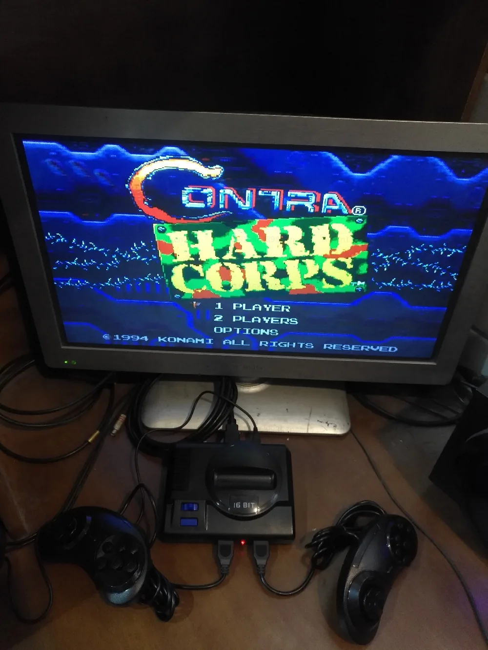 Новинка HDMI Ретро Мини ТВ Видео игровая консоль для 16 битных игр Sega MegaDrive с 168 различными встроенными играми два геймпада
