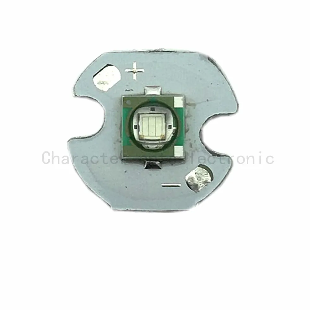 5 шт./лот Cree XPE XP-E R3 1-3 Вт светодиодный эмиттер диодный синий 460-470 нм LED с радиатором