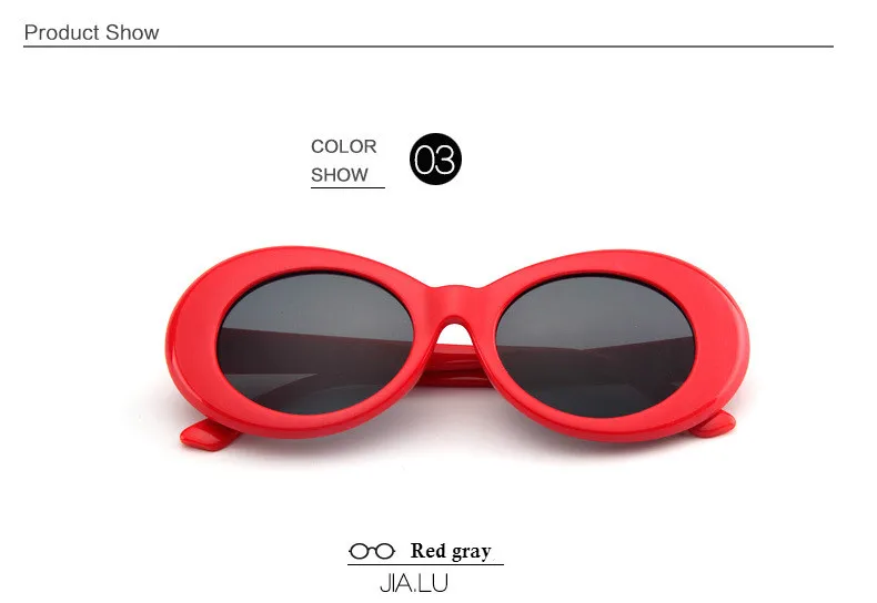 Солнцезащитные очки NIRVANA Kurt Cobain овальные в стиле ретро для мужчин и женщин |
