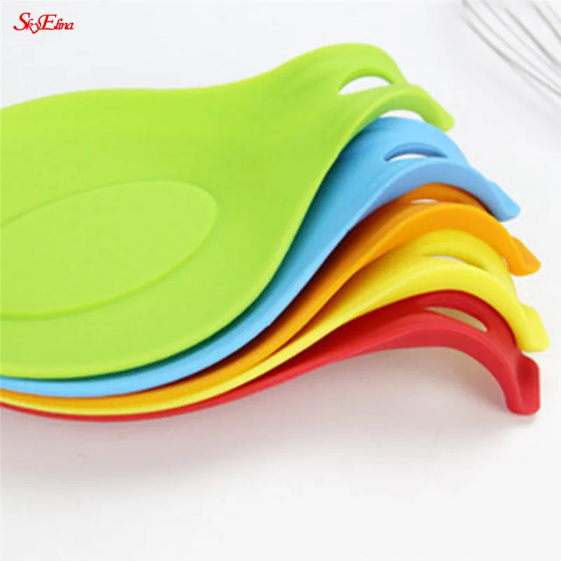 1 шт. силиконовый коврик ложка термостойкий Коврик|Коврики и подложки| |